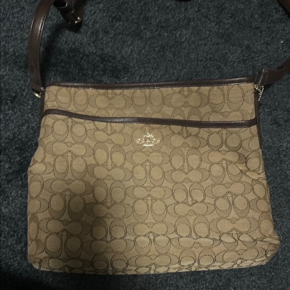Coach Tan Shoulder Bag